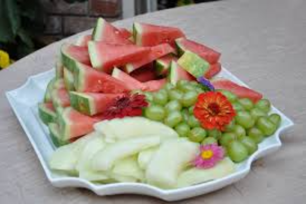 Kavun Karpuz Tabağı/Watermelons and Melons